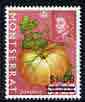 Montserrat 1968 Surcharged $1.00 on $1.20 Pumpkin unmounted mint, SG 197, stamps on food, stamps on vegetables