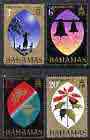 Bahamas 1972 Christmas perf set of 4 unmounted mint, SG 387-90, stamps on , stamps on  stamps on christmas, stamps on  stamps on bells, stamps on  stamps on flowers, stamps on  stamps on sheep, stamps on  stamps on ovine