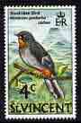 St Vincent 1970-71 Solitaire Bird 4c from def set unmounted mint, SG 289, stamps on , stamps on  stamps on birds, stamps on  stamps on 