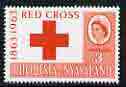 Rhodesia & Nyasaland 1963 Red Cross Centenary 3d unmounted mint, SG 47*, stamps on red cross