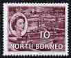 North Borneo 1954-59 Logging 10c from def set unmounted mint, SG 378, stamps on , stamps on  stamps on timber