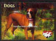 Congo 2005 Dogs perf m/sheet unmounted mint, stamps on dogs