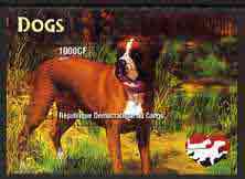 Congo 2005 Dogs perf m/sheet unmounted mint, stamps on , stamps on  stamps on dogs