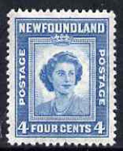 Newfoundland 1947 Queen Elizabeth when Princess 4c unmounted mint, SG 293*, stamps on , stamps on  stamps on , stamps on  stamps on  kg6 , stamps on  stamps on royalty