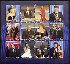 Dagestan Republic 2001 The 73rd Academy Awards perf sheetlet containing set of 12 values unmounted mint, stamps on , stamps on  stamps on films, stamps on  stamps on movies, stamps on  stamps on cinema, stamps on  stamps on entertainments, stamps on  stamps on personalities