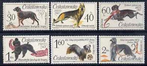 Czechoslovakia 1965 Canine Events set of 6 unmounted mint, SG 1493-98