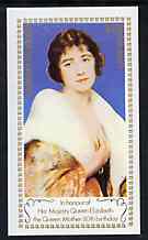 Gairsay 1980 Queen Mother's 80th Birthday imperf souvenir sheet (£1 value) unmounted mint, stamps on royalty, stamps on queen mother