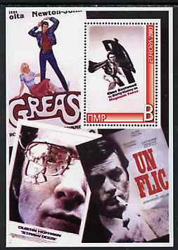 Dnister Moldavian Republic (NMP) 2003 Europa (Movie Posters) - Grease, Magnum Force etc perf souvenir sheet unmounted mint, stamps on , stamps on  stamps on entertainments, stamps on  stamps on films, stamps on  stamps on cinema, stamps on  stamps on 