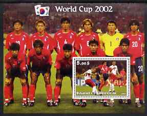 Island of Freedom 2002 Football World Cup #09 perf s/sheet unmounted mint, stamps on , stamps on  stamps on football, stamps on  stamps on sport