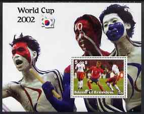 Island of Freedom 2002 Football World Cup #12 perf s/sheet unmounted mint, stamps on football, stamps on sport