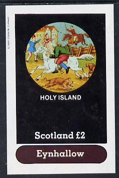 Eynhallow 1982 Fairy Tales (Riding a Horse #1) imperf deluxe sheet (£2 value) unmounted mint, stamps on fairy tales, stamps on literature, stamps on children, stamps on horses