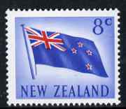 New Zealand 1967 Flag 8c (from def set) unmounted mint, SG 854, stamps on , stamps on  stamps on flags