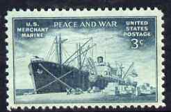 United States 1946 US Mercantile Marine 3c unmounted mint, SG 936, stamps on , stamps on  stamps on ships