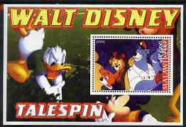 Malawi 2006 Walt Disney - Talespin perf m/sheet unmounted mint, stamps on disney, stamps on films, stamps on cinema, stamps on movies, stamps on cartoons, stamps on 