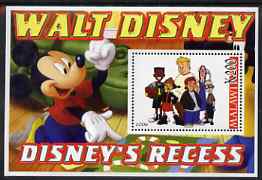 Malawi 2006 Walt Disney - Disneys Recess perf m/sheet unmounted mint, stamps on disney, stamps on films, stamps on cinema, stamps on movies, stamps on cartoons, stamps on 