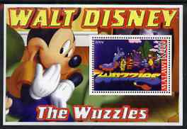 Malawi 2006 Walt Disney - The Wuzzles perf m/sheet unmounted mint, stamps on , stamps on  stamps on disney, stamps on  stamps on films, stamps on  stamps on cinema, stamps on  stamps on movies, stamps on  stamps on cartoons, stamps on  stamps on 