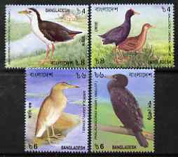 Bangladesh 2000 Birds perf set of 4 unmounted mint, SG 767-70, stamps on birds, stamps on 