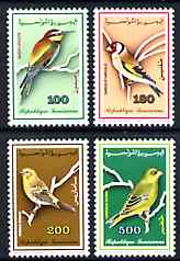 Tunisia 1992 Birds perf set of 4 unmounted mint SG 1228-31, stamps on birds, stamps on 