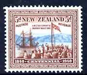 New Zealand 1940 HMS Britomar 5d unmounted mint, SG 620, stamps on , stamps on  stamps on ships, stamps on  stamps on  kg6 , stamps on  stamps on 