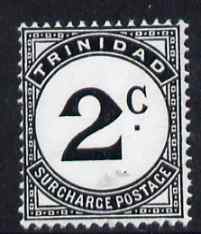 Trinidad & Tobago 1923 Postage Due 2c unmounted mint, SG D26a, stamps on 