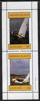 Bernera 1981 Sailing perf set of 2 values (40p & 60p) unmounted mint, stamps on , stamps on  stamps on ships, stamps on  stamps on sailing