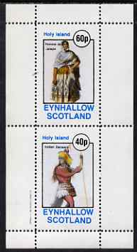 Eynhallow 1982 Costumes #04 (Woman from Jalapa & Dancing Indian) perf set of 2 values unmounted mint