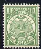 Transvaal 1885-93 General Issue 1s yellow-green Perf 12.5 unmounted mint, SG 183