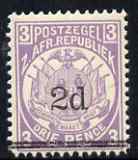 Transvaal 1887 Surcharged 2d on 3d (SG Type 24) unmounted mint, SG 194