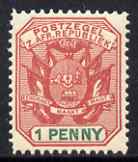 Transvaal 1896-97 Wagon with Poles 1d red & green unmounted mint, SG 217, stamps on , stamps on  qv , stamps on 