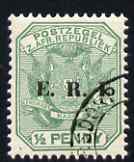 Transvaal 1901-02 E.R.I. overprint on 1/2d green fine cds used, SG 238, stamps on , stamps on  qv , stamps on 