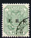 Transvaal 1901-02 E.R.I. overprint on 1/2d green fine cds used, SG 238, stamps on , stamps on  stamps on , stamps on  stamps on  qv , stamps on  stamps on 