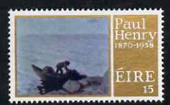 Ireland 1976 Contemorary Irish Art (8th issue) unmounted mint SG 398, stamps on arts, stamps on fishing, stamps on marine life