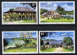 St Vincent - Grenadines 1975 Mustique Island set of 4 unmounted mint SG 57-60, stamps on , stamps on  stamps on tourism