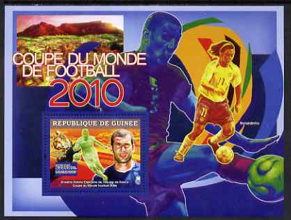 Guinea - Conakry 2007 Sports - World Cup Football perf souvenir sheet unmounted mint Yv 467, stamps on sport, stamps on football