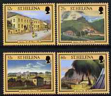 St Helena 1996 Napoleonic Sites set of 4 unmounted mint, SG 726-29, stamps on napoleon  , stamps on dictators.