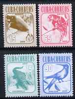 Cuba 2005 Fauna perf set of 4 unmounted mint SG 4832-5, stamps on animals, stamps on manatee, stamps on crocodiles, stamps on birds, stamps on parrots