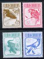 Cuba 2005 Fauna perf set of 4 unmounted mint SG 4832-5, stamps on , stamps on  stamps on animals, stamps on  stamps on manatee, stamps on  stamps on crocodiles, stamps on  stamps on birds, stamps on  stamps on parrots