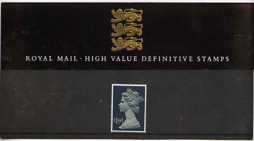 Great Britain 1971 Machin High Value definitive Presentation Pack No.14 (A31.60) complete and fine, stamps on , stamps on  stamps on great britain 1971 machin high value definitive presentation pack no.14 (\a31.60) complete and fine