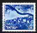 Israel 1971-79 Landscapes \A31.30 Zefat with one phosphor band unmounted mint SG 508apa, stamps on tourism, stamps on 