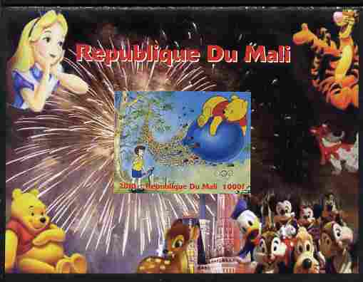 Mali 2010 Disney Characters with Olympic Rings #6 imperf s/sheet unmounted mint. Note this item is privately produced and is offered purely on its thematic appeal , stamps on , stamps on  stamps on disney, stamps on  stamps on cartoons, stamps on  stamps on films, stamps on  stamps on cinema, stamps on  stamps on movies, stamps on  stamps on olympics, stamps on  stamps on bears, stamps on  stamps on pooh, stamps on  stamps on tigger, stamps on  stamps on bambi, stamps on  stamps on deer