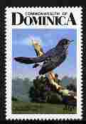Dominica 1987 Red-Legged Thrush 45c unmounted mint SG 1045, stamps on birds, stamps on thrush