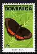 Dominica 1995 Red Rim Butterfly 10c unmounted mint SG 1482, stamps on , stamps on  stamps on butterflies