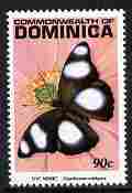 Dominica 1995 The Mimic Butterfly 90c unmounted mint SG 1482, stamps on butterflies