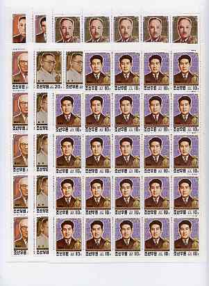 North Korea 1993 National Reunification Prize Winners set x 24 unmounted mint, SG N3325-30 cat A366, stamps on , stamps on  stamps on north korea 1993 national reunification prize winners set x 24 unmounted mint, stamps on  stamps on  sg n3325-30 cat \a366