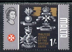 Malta 1965-70 Historical def 1s with gold (framework) omitted error unmounted mint, SG 340b, stamps on , stamps on  stamps on malta 1965-70 historical def 1s with gold (framework) omitted error unmounted mint, stamps on  stamps on  sg 340b