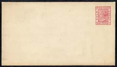 Gold Coast 1899 QV 1d carmine p/stat envelope unused, slight ageing around edges otherwise fine, stamps on , stamps on  qv , stamps on 