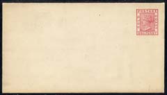 Gold Coast 1899 QV 1d carmine p/stat envelope unused, slight ageing around edges otherwise fine, stamps on , stamps on  qv , stamps on 