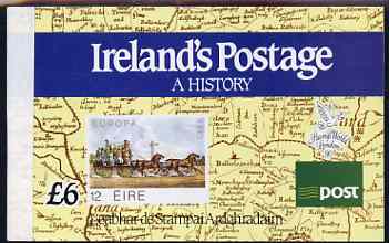 Ireland 1990 Penny Black Anniversary £6 booklet for 'London 1990' unused and pristine SB35, stamps on xxx