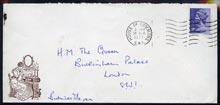 Great Britain 1978 cover addressed to HM The Queen at Buckingham Palace cancelled House of Commons, an exceptionally scarce item as all incoming Royal mail is incinerated, stamps on xxx
