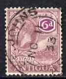 Antigua 1921-29 KG5 Script CA 6d used SG75, stamps on , stamps on  kg5 , stamps on 
